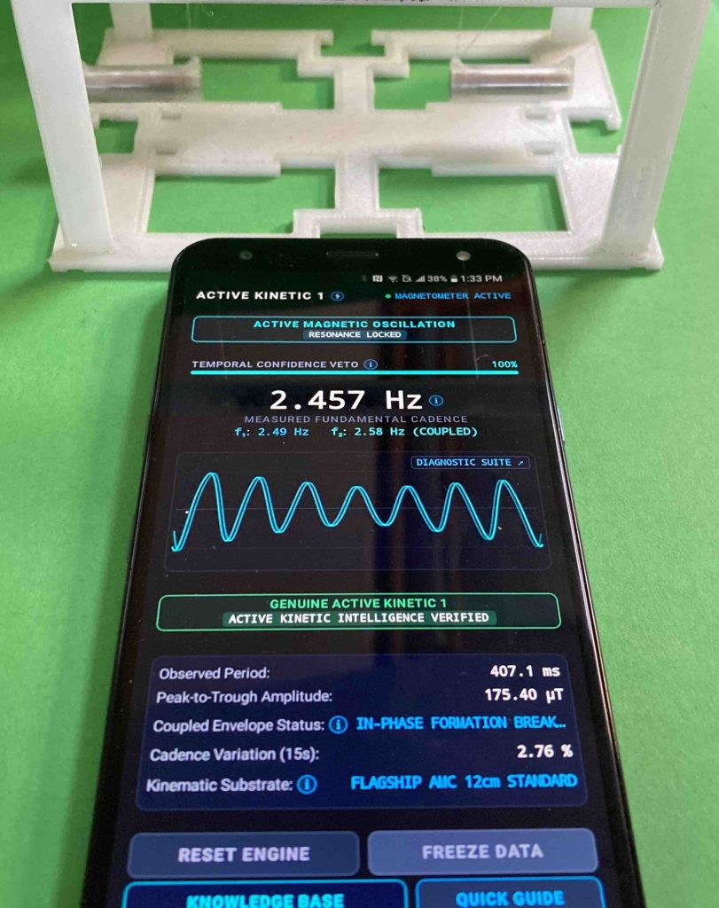 Active Magnetic Cradle Software - Digital Signal Processing, Magnetic telemetry